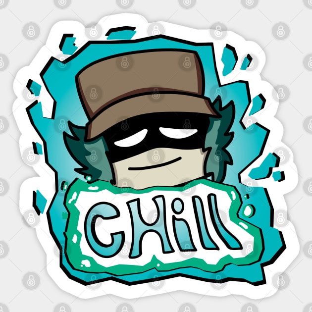 Fnf Garcello mod character graffiti Chill Sticker by Abrek Art